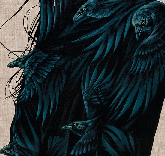 RavenGirl - Canvas