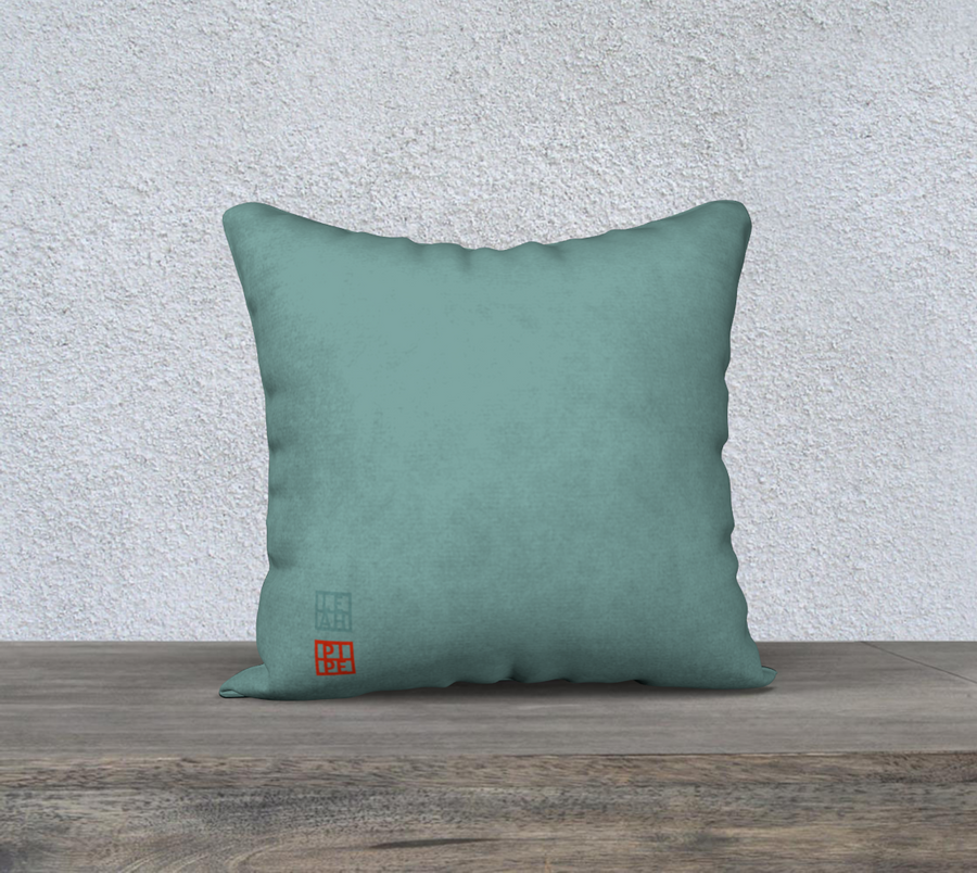In the Current - 18x18 Pillow Cover