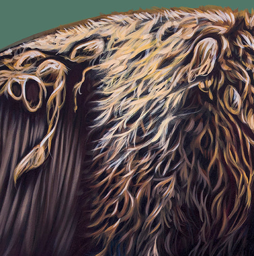 Buffalo Dusk - Canvas