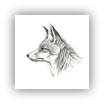 Hunts Alone - Canvas