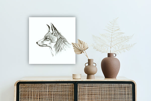 Hunts Alone - Canvas