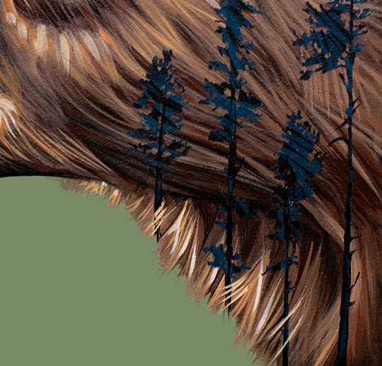 The Forest King - Canvas