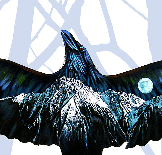 Where the Rivers Meet - Canvas