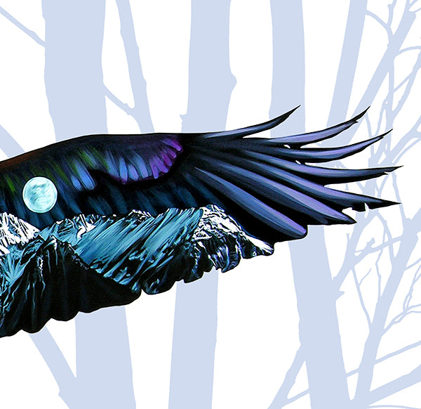 Where the Rivers Meet - Canvas