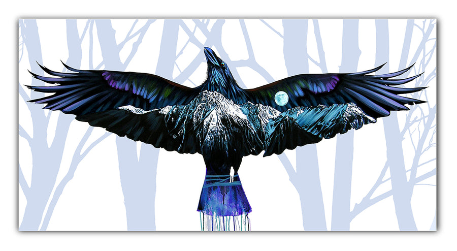 Where the Rivers Meet - Canvas