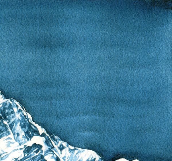 Blue Moon Mountain - Canvas Print