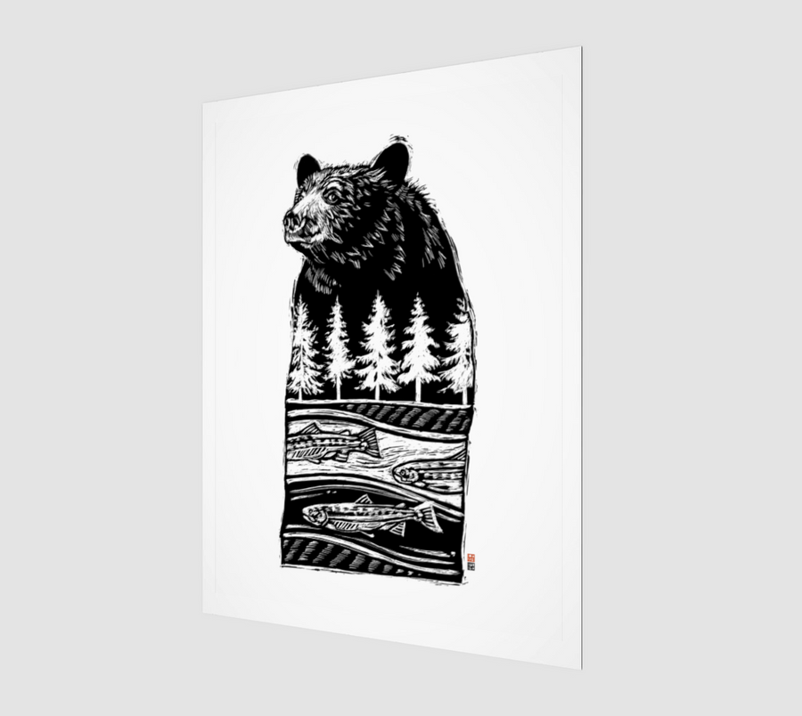 Bear River - Art Print