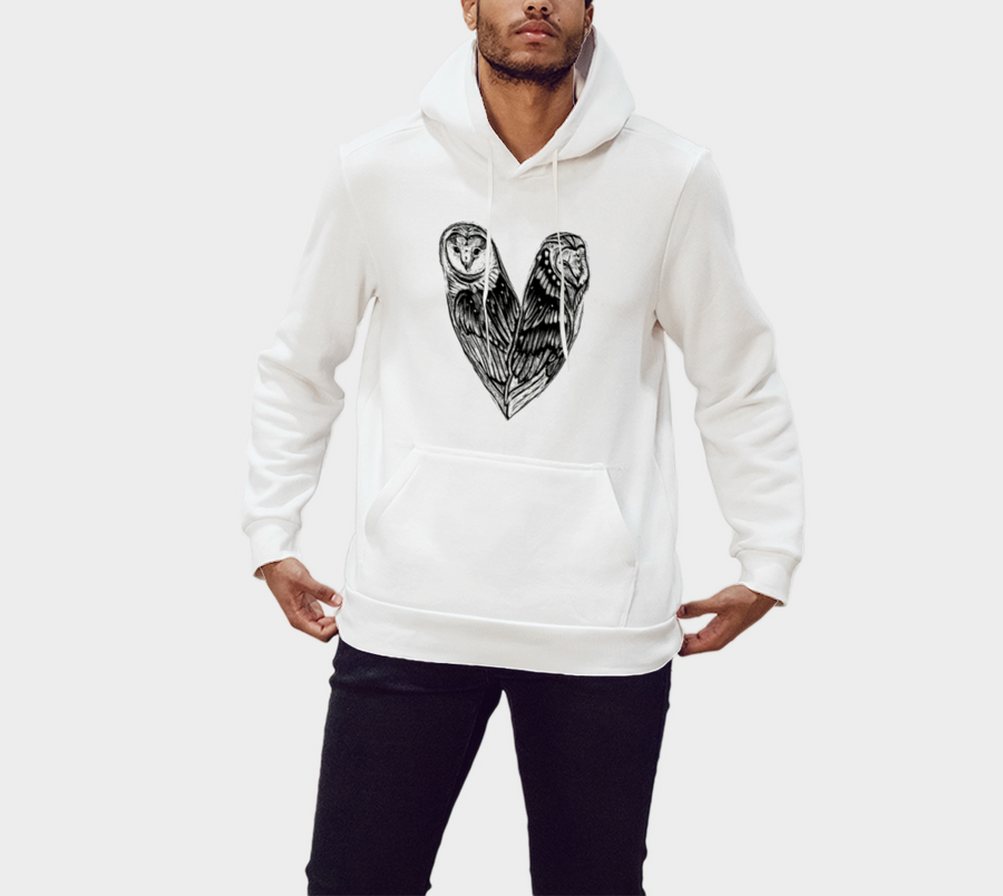 Owl Heart - Hoodie