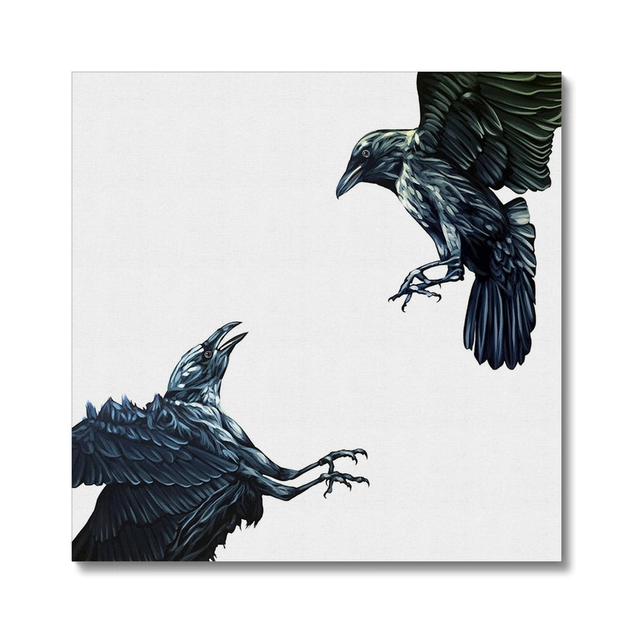 The Harvest Ravens - Canvas