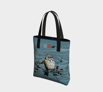 Sparrow For January TOTE BAG