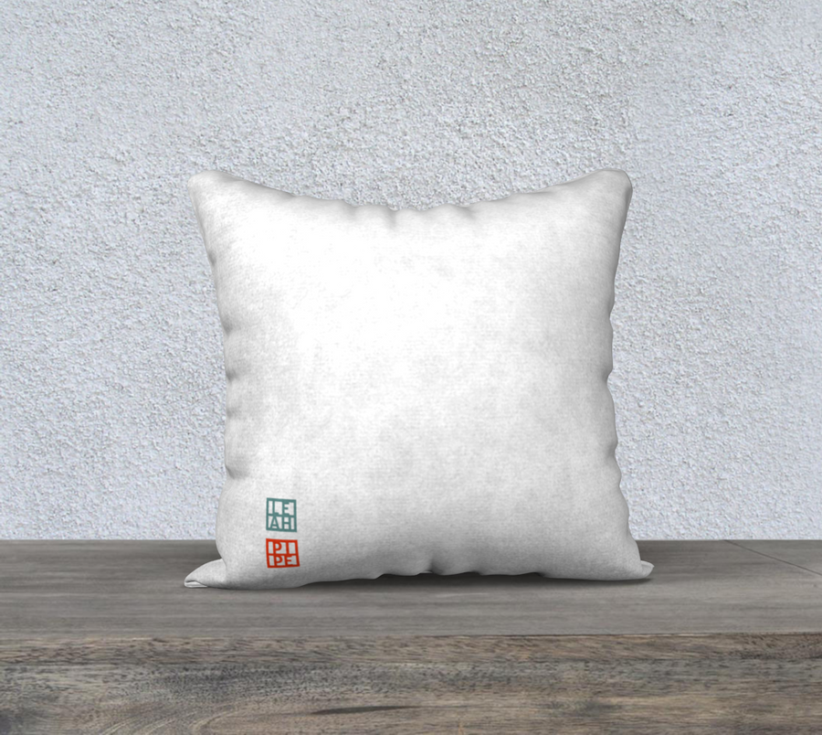 Water Raven 18x18 Pillow Cover