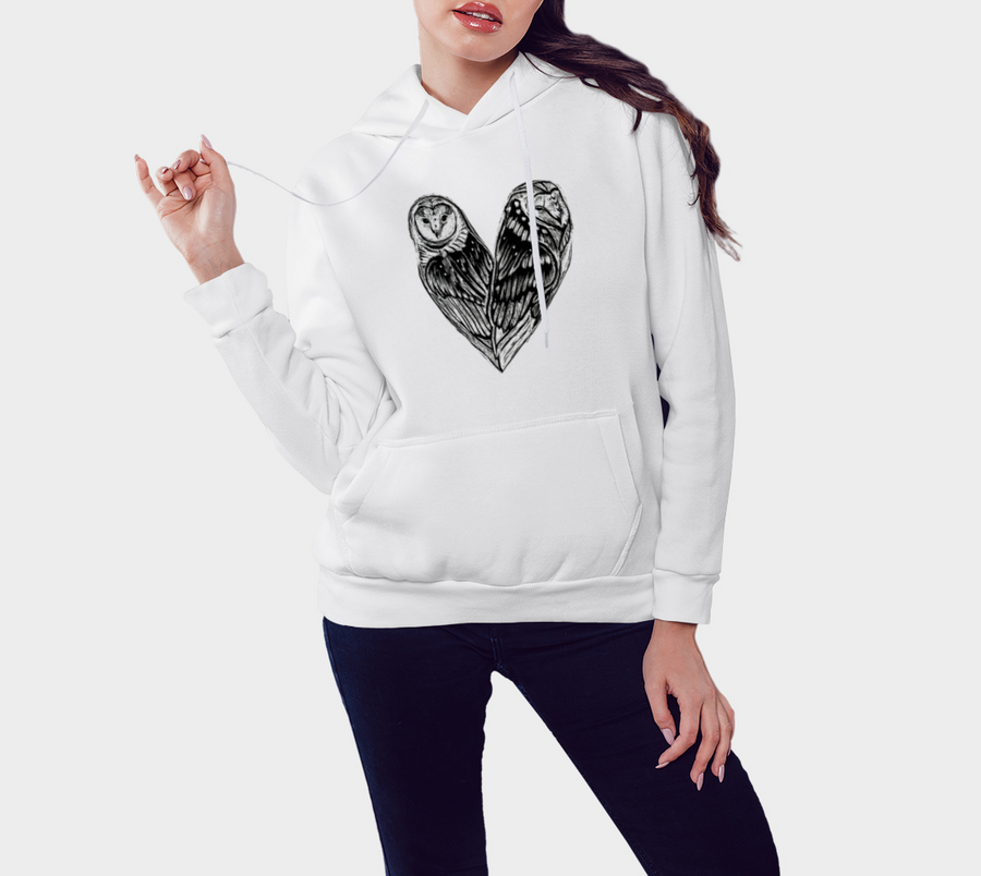 Owl Heart - Hoodie