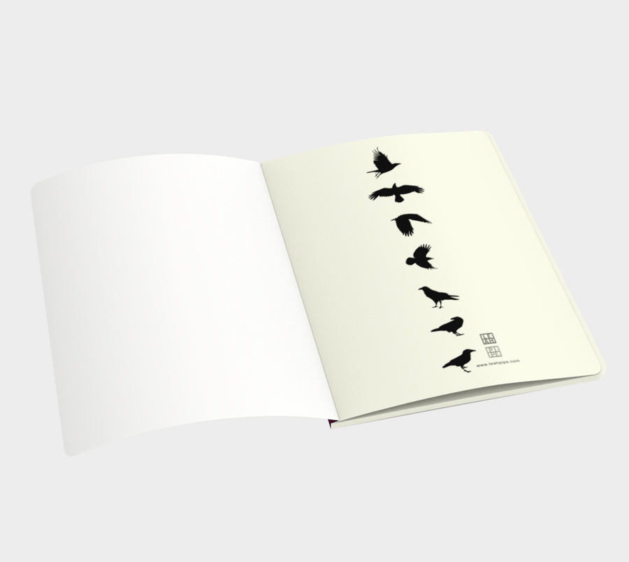 Fire Raven - Notebook