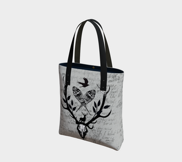 Antler Skull Mosaic text TOTE
