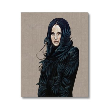 Raven Girl - Canvas