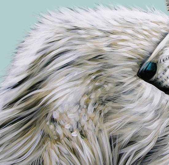 White Wolf and the Raven King - Canvas