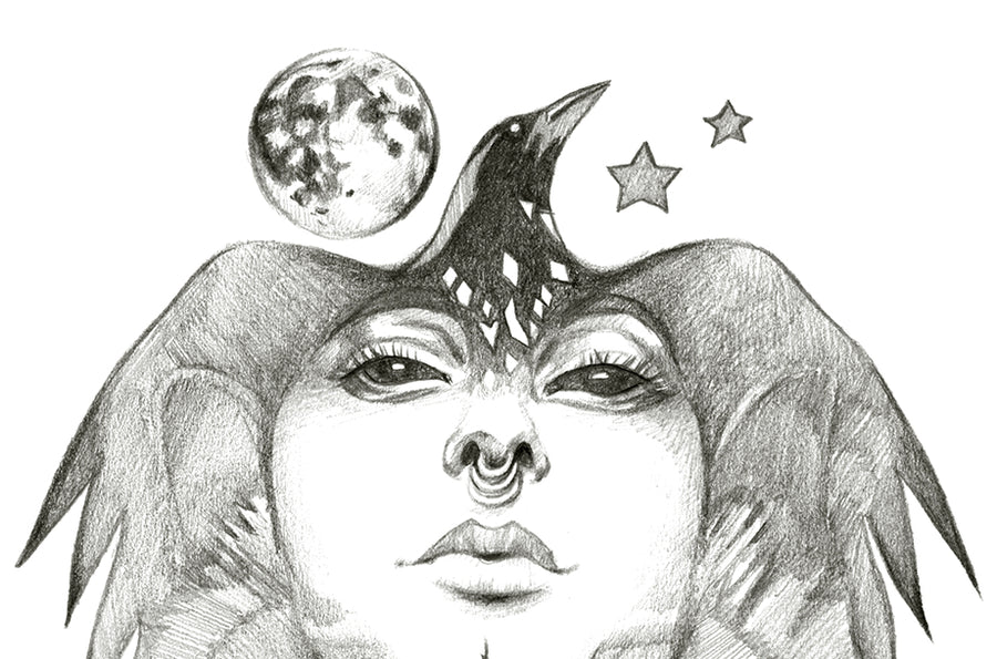 Wolf Moon - Canvas
