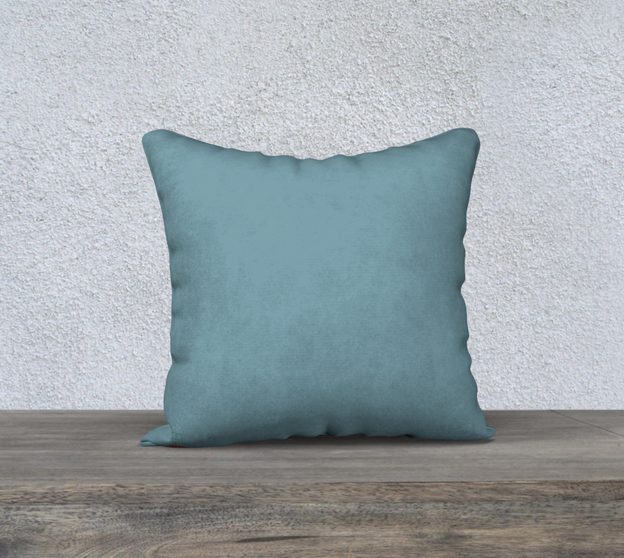 Singing the River's Song - 18x18 Pillow Cover