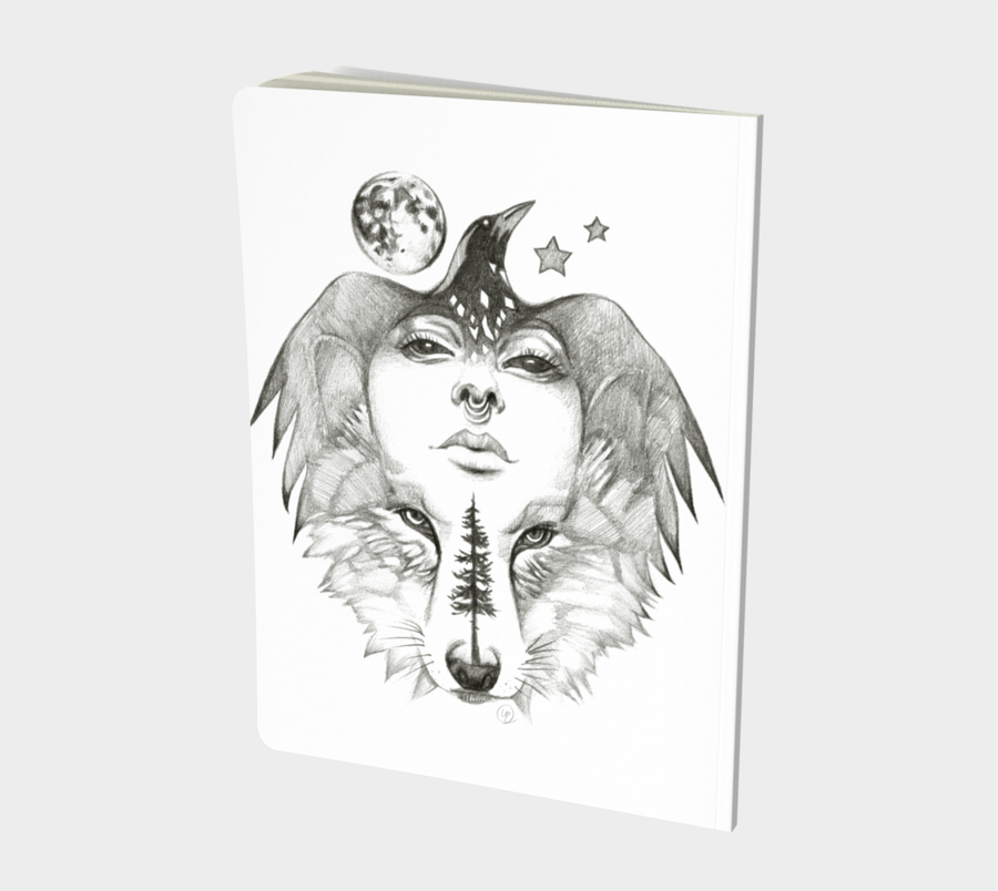 Wolf Moon - Notebook